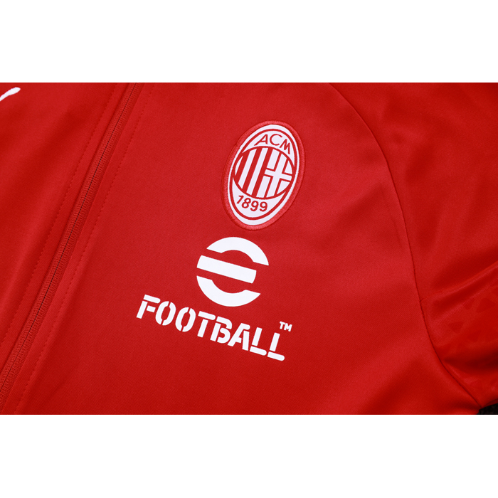 Chandal de Chaqueta del AC Milan 2023-2024 Rojo - Haga un click en la imagen para cerrar